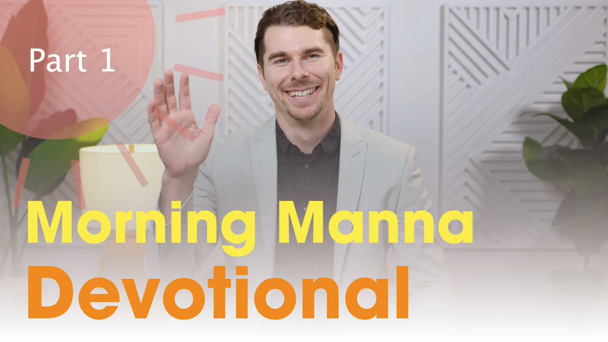 New life. Join Pastor Andrew Sutton as we discuss ways to keep Christ before us and to find ourselves abiding in Him in this week's Morning Manna series titled "Living Life in Christ." buff.ly/3YMO2wj