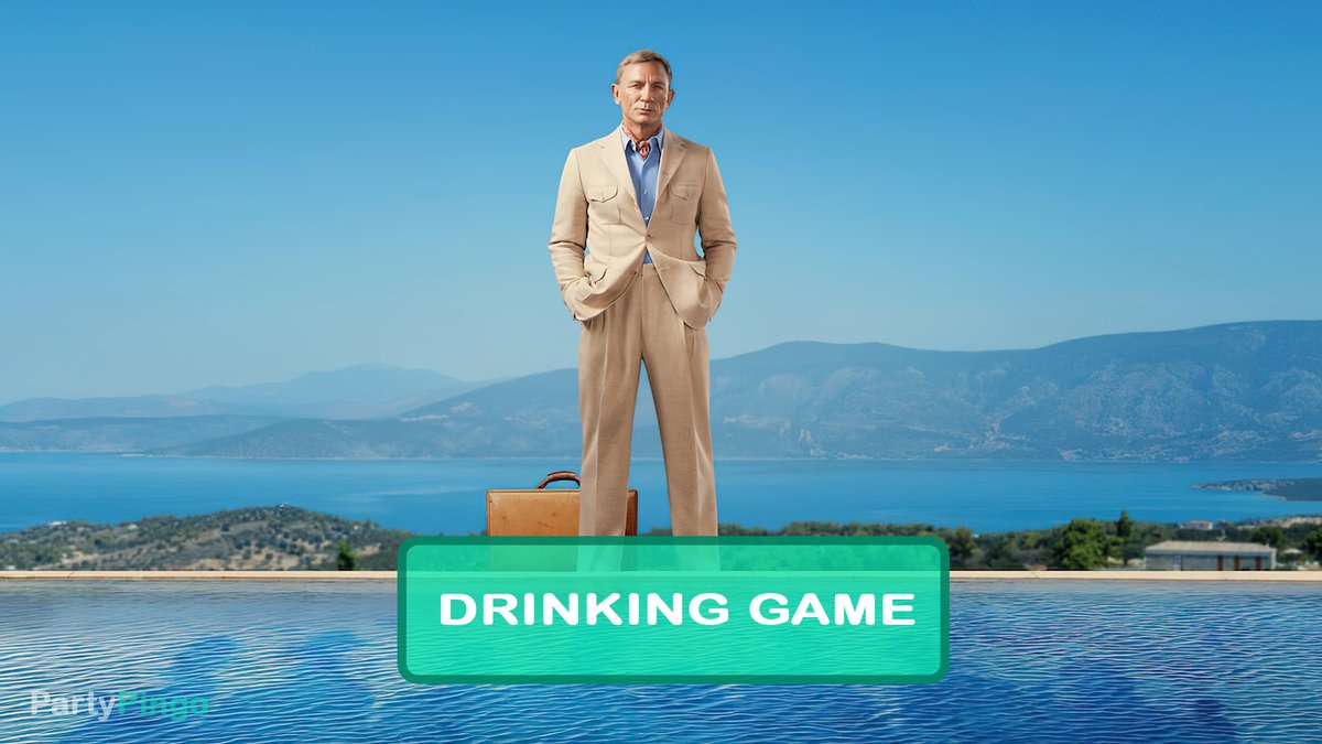 PartyPingo's tweet photo. Glass Onion: A Knives Out Mystery Drinking Game 🍻
▶️https://t.co/phPsL1LPuE◀️ #DrinkingGame #DrinkingGames #GlassOnionAKnivesOutMystery #GlassOnion #KnivesOutGlassOnion https://t.co/acIyZ1S1QN