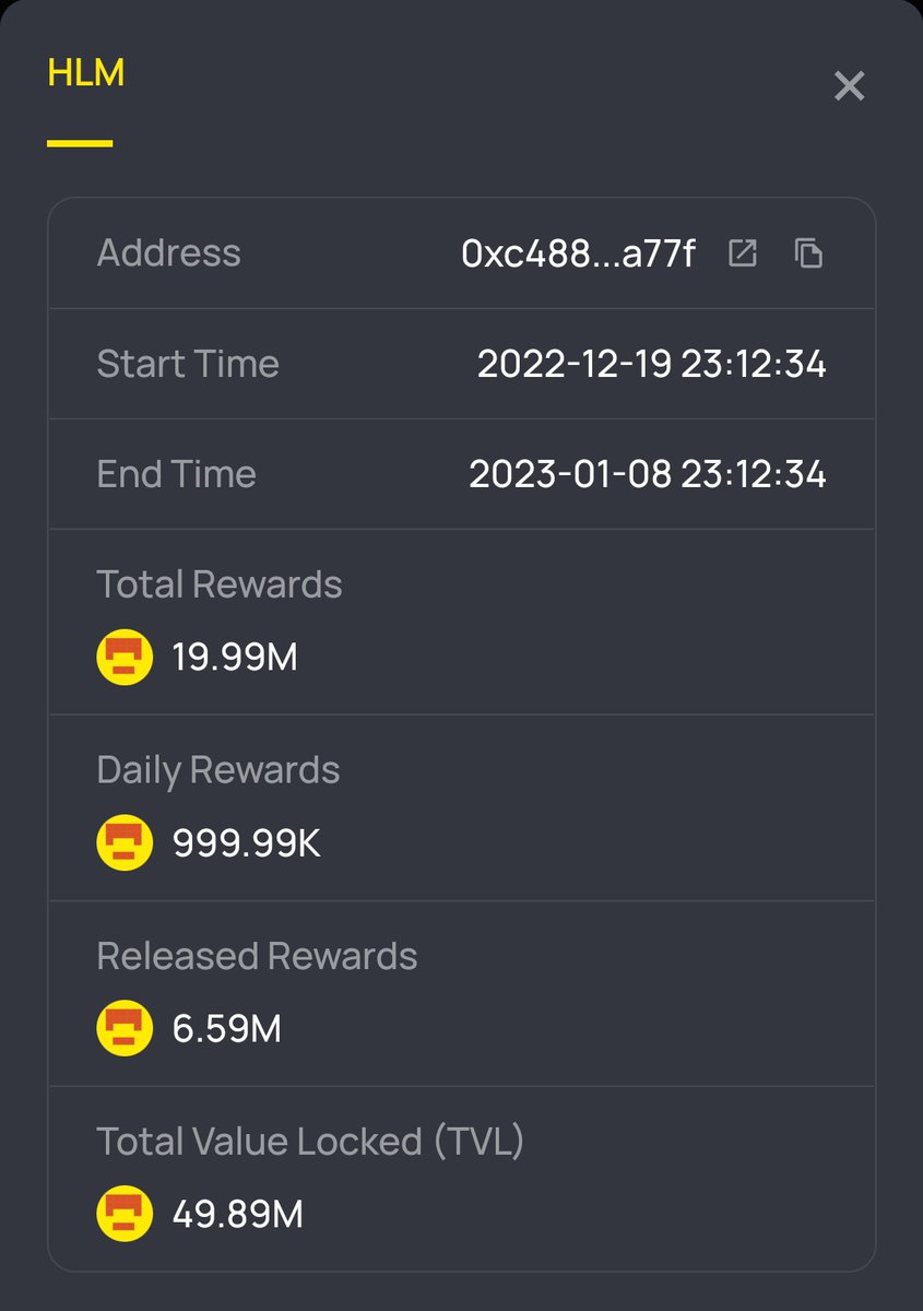 Holdermoon_'s tweet photo. HolderMoon Staking pool rewards and TVL 🔥🔥

https://t.co/iOndC4ciwq

#pancakeswap #Binance #BinanceSmartChain #DeFi #roadmap #cryptocommunity #Crypto #CryptoInvestor #cryptocurrency #BNB #BNBChain #pool #Staking #stakingplatform #holdermoon https://t.co/zuFw4mJXHR