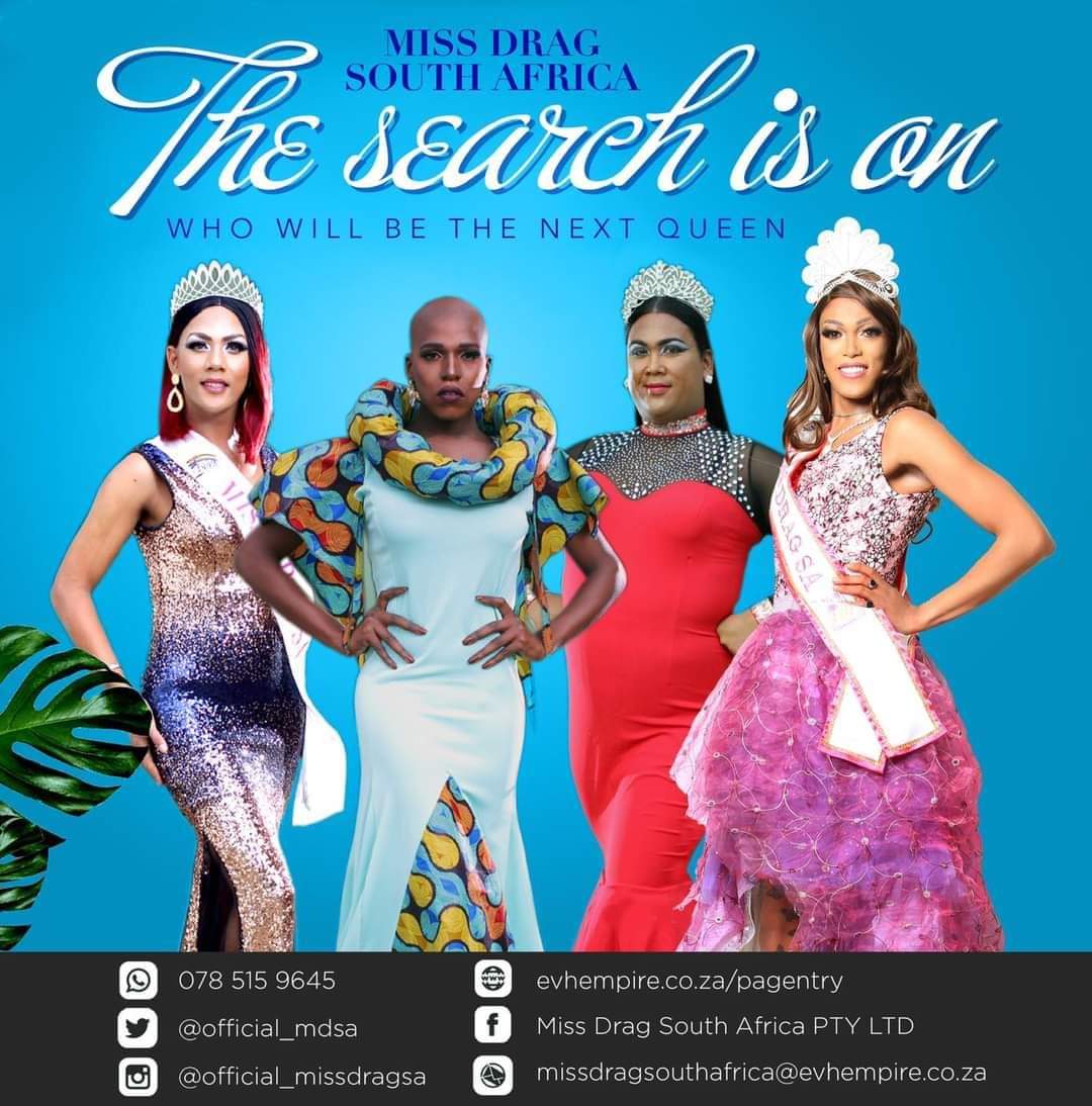 official_mdsa's tweet photo. #EnterNOW 
Have you submitted your entry for the 2023 Miss Drag South Africa? 
The time is now-claim your throne as the new QUEEN! 

TO ENTER make sure you inbox us; or email us at missdragsouthafrica@evhempire.co.za and we will forward you an entry form.

#DragWithAPurpose https://t.co/P1jTMzWsZx