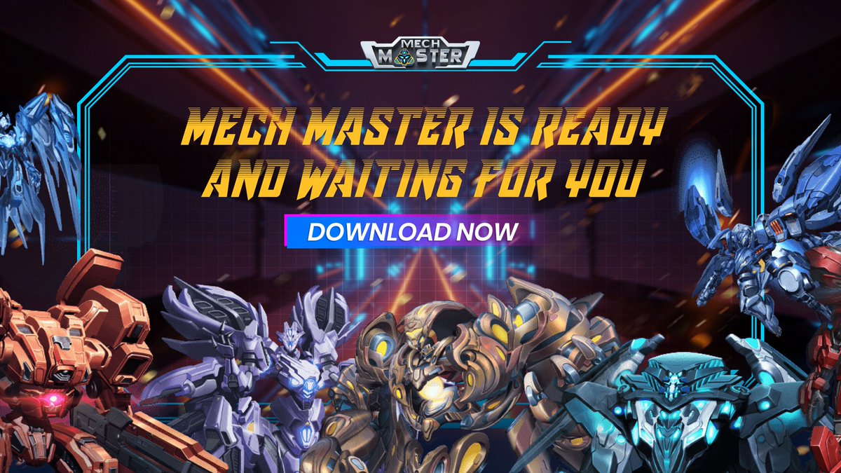 🔥 MECH MASTER IS READY AND WAITING FOR YOU🔥

Mechers! 
🌟Lots of glittering rewards are waiting for your victory. 
🌟Ascend on the leaderboard as you show who is the true Mecher standing at the top. 

DOWNLOAD MECH MASTER NOW ! 
download.mechmaster.io/jobs/Mech+Mast…

 $MECH #GameFi #NFT