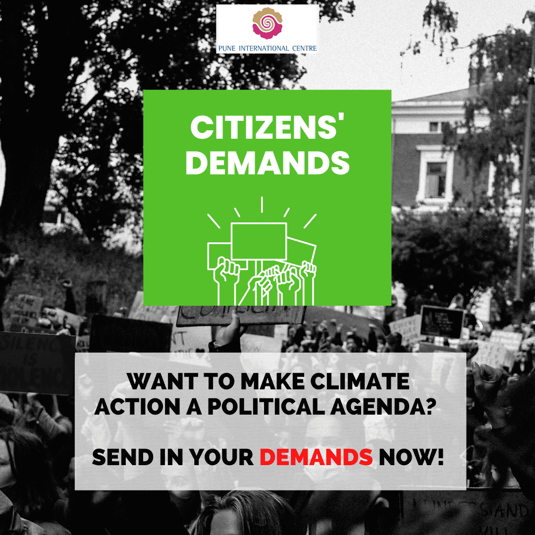 Climate Collective Pune (@puneclic) on Twitter photo Let us know your climate action demands NOW!
forms.gle/awxiKnR5Cbag1S…
We are going to put forth your demands to the government agencies and politicians to demand rightful climate action. Fill out the Google form and share your opinions on the future you would like to be a part of. Let us know your climate action demands NOW!
forms.gle/awxiKnR5Cbag1S…
We are going to put forth your demands to the government agencies and politicians to demand rightful climate action. Fill out the Google form and share your opinions on the future you would like to be a part of.