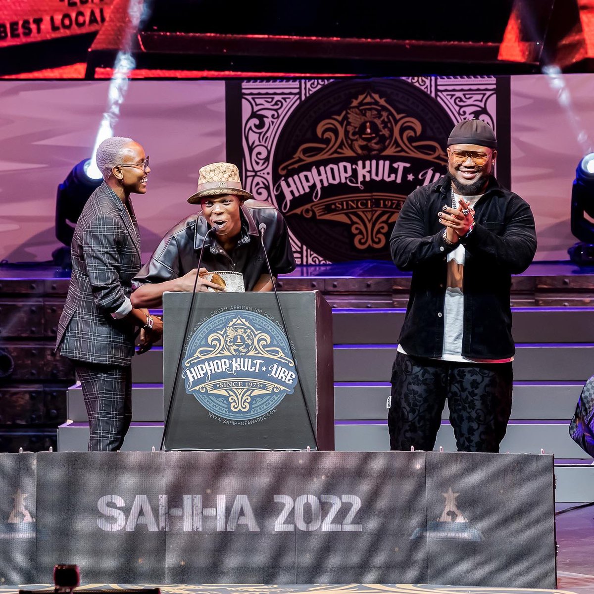 SabbyTheDJ's tweet photo. Ke Hip Hop Dawg 

📍: SA HIP HOP AWARDS 2022 

📸: @GASphotographic https://t.co/rG146q23US