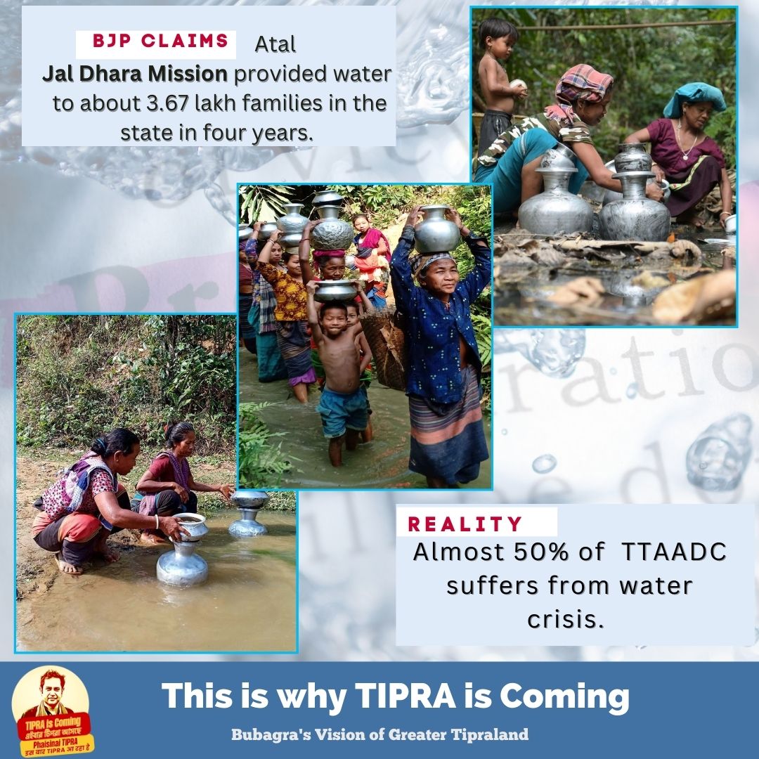 TIPRAisComing's tweet photo. Our indigenous people have suffered the most and are still suffering because of negligence. Why is it so hard to provide the needy people in rural areas? 
@PMOIndia @rashtrapatibhvn @ZeeNewsEnglish @aajtak @tipra_official @PradyotManikya 
@ndtv 

#TIPRAisComing #Thansa #Bubagra https://t.co/SQx95vq0iC