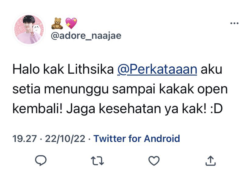 Perkataaan's tweet photo. ͏
🥺🤎.

͏ https://t.co/a4LaWeTxMf