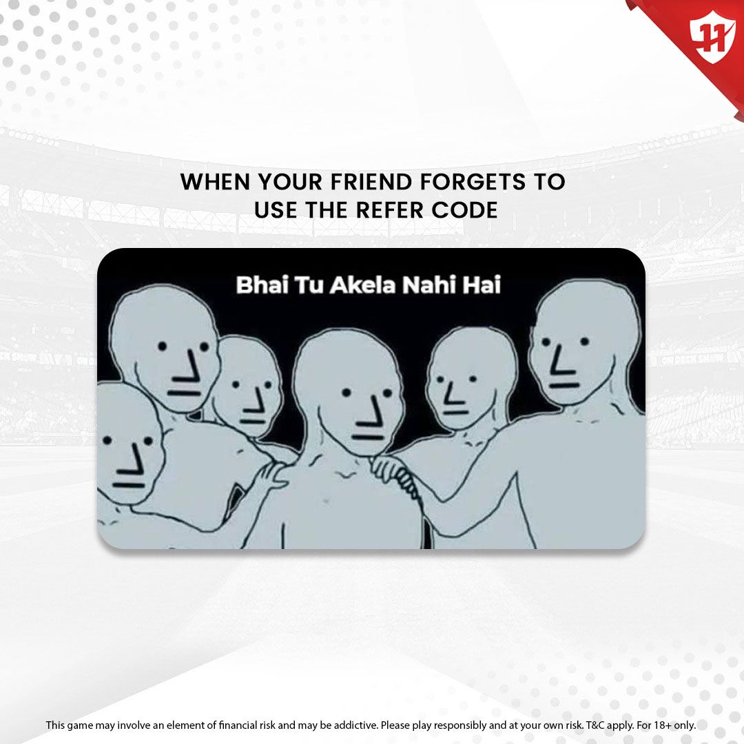 Vision11ofc's tweet photo. Never let your friends make the same mistake you made! 🥲
We entitle you to earn ₹100 as a referral bonus each time a friend or family member joins us through your link! 🤝
#Vision1 #india https://t.co/zDaM7HG76x