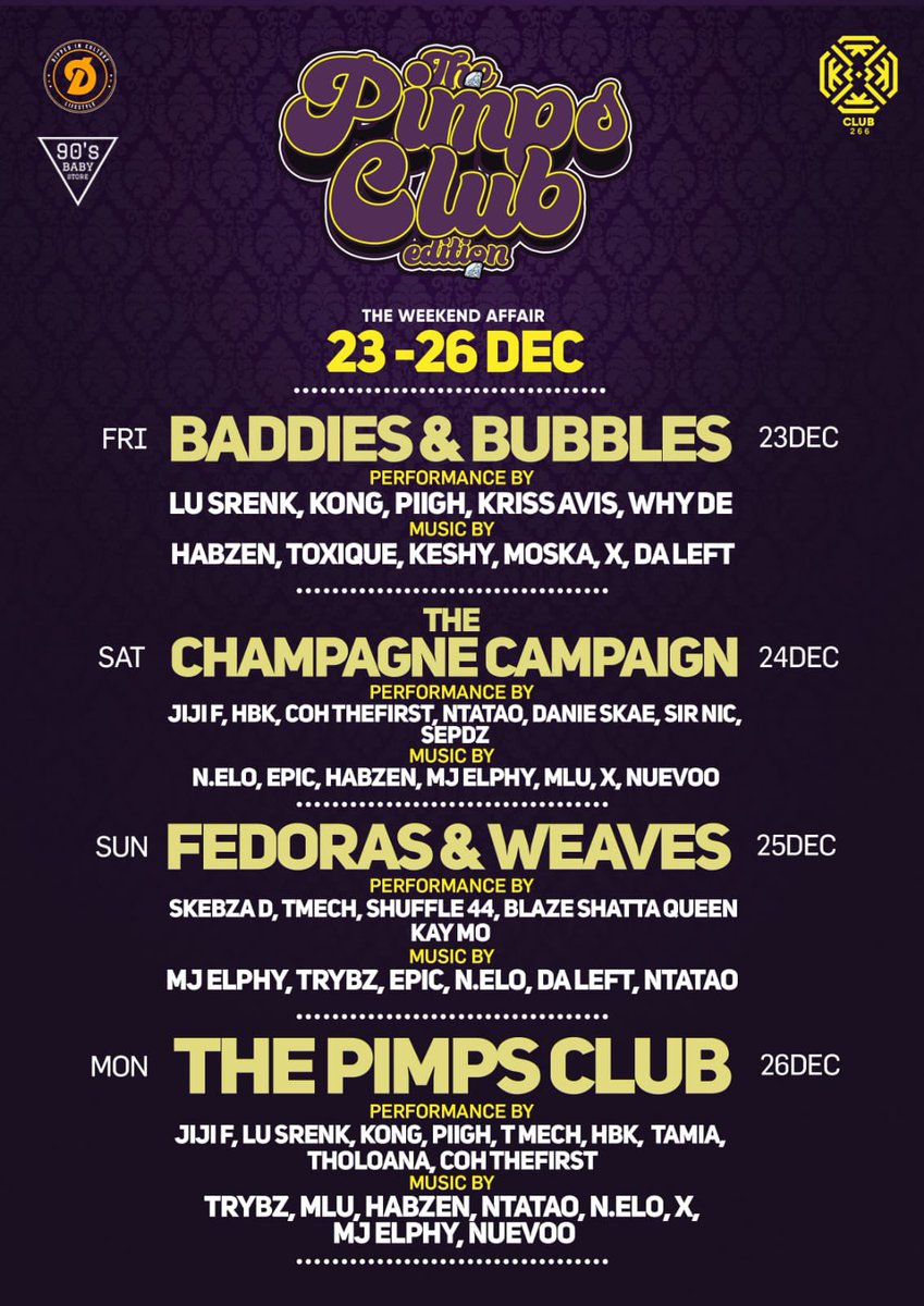 Last day? Let’s rock this club The 266 wayyyyy🗣🗣🗣🗣🤌🏽🤌🏽🔥🔥, last night <a href="/The266Way/">Club 266 🇱🇸</a> was  amazing.

#justlookfly #Lstwitter