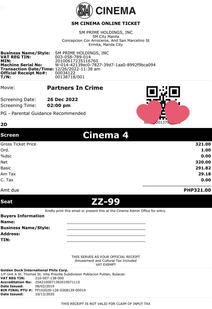 vicexk's tweet photo. First time to watch in the cinema alone. Bravo, my love @vicegandako ! Ily 🤍 https://t.co/xI8hXcxreK