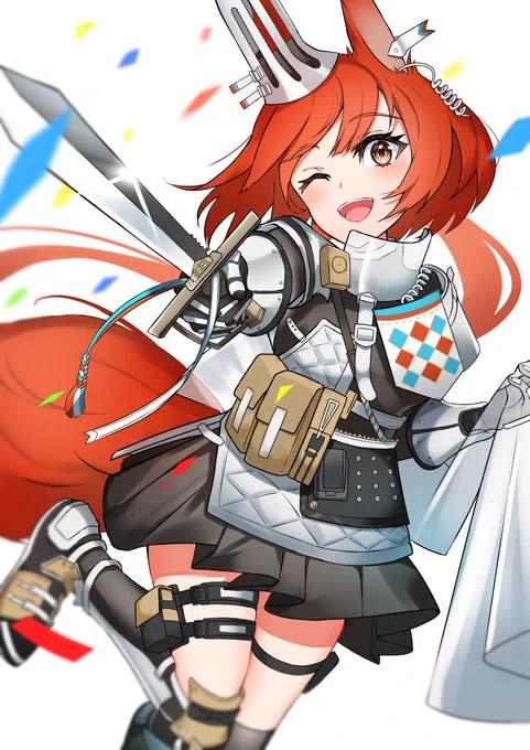 #今年も残りわずかなのでお気に入りの4枚を貼る アークナイツでした!!!! 