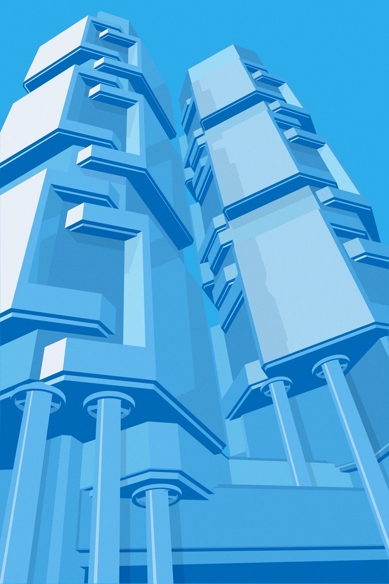 freemann_eth's tweet photo. Hey Fam!
My new minimalist art 2D "Two towers" 1/1🌆
Lippo Centre (Hong Kong)
Is available on @foundation
for all lovers of architecture and clear lines
▲⬤■:https://t.co/Qq07VNDTth
#NFTCommunity #NFTArt #NFTCollector #Freemann #NFT宣伝枠 #Minimalism https://t.co/jY8vSepYXS