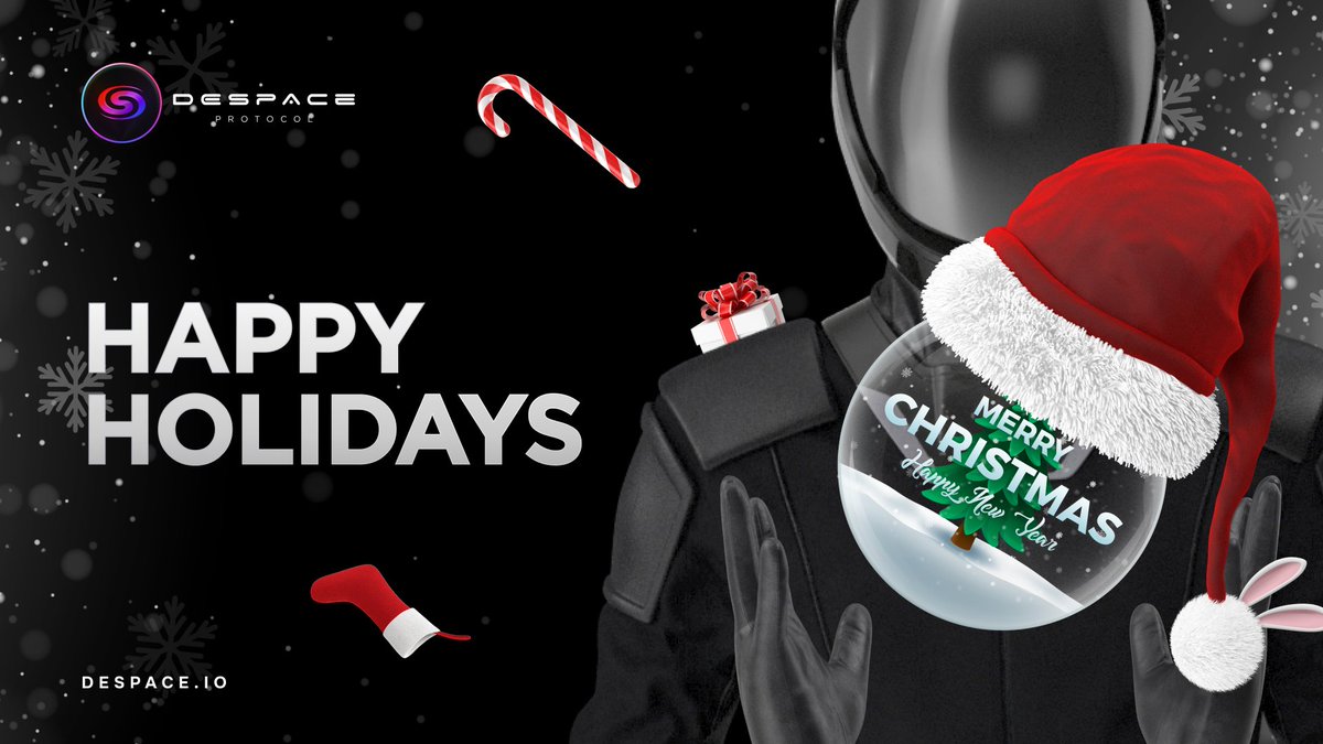 Our Esteem DeSpacers ❣️

Thanks For Your Unflinching Support For Us Through The Year 2022 🫂🙏

From us at <a href="/DeSpaceDefi/">DeSpace</a> we wish you the very best of the holidays 🎉🥳