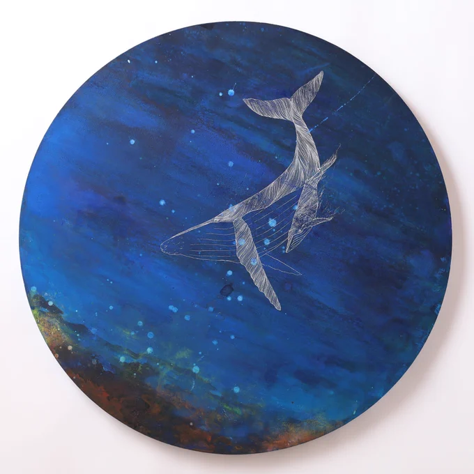 対の作品が多かったかなー来年はもっと色鮮やかになりたいです#2022年を振り返る 