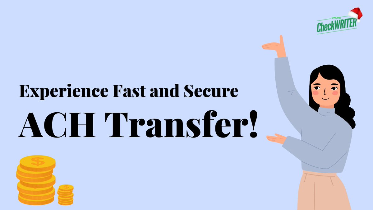 webcheckwriter's tweet photo. Would you like to transfer money fast, easily, and securely? Get started with https://t.co/1XO2g8zWmb ACH Transfer today!
Learn more: https://t.co/XBnJjxMQmg
#ACHTransfer #ACHTransferBank https://t.co/mKTpACx8qe