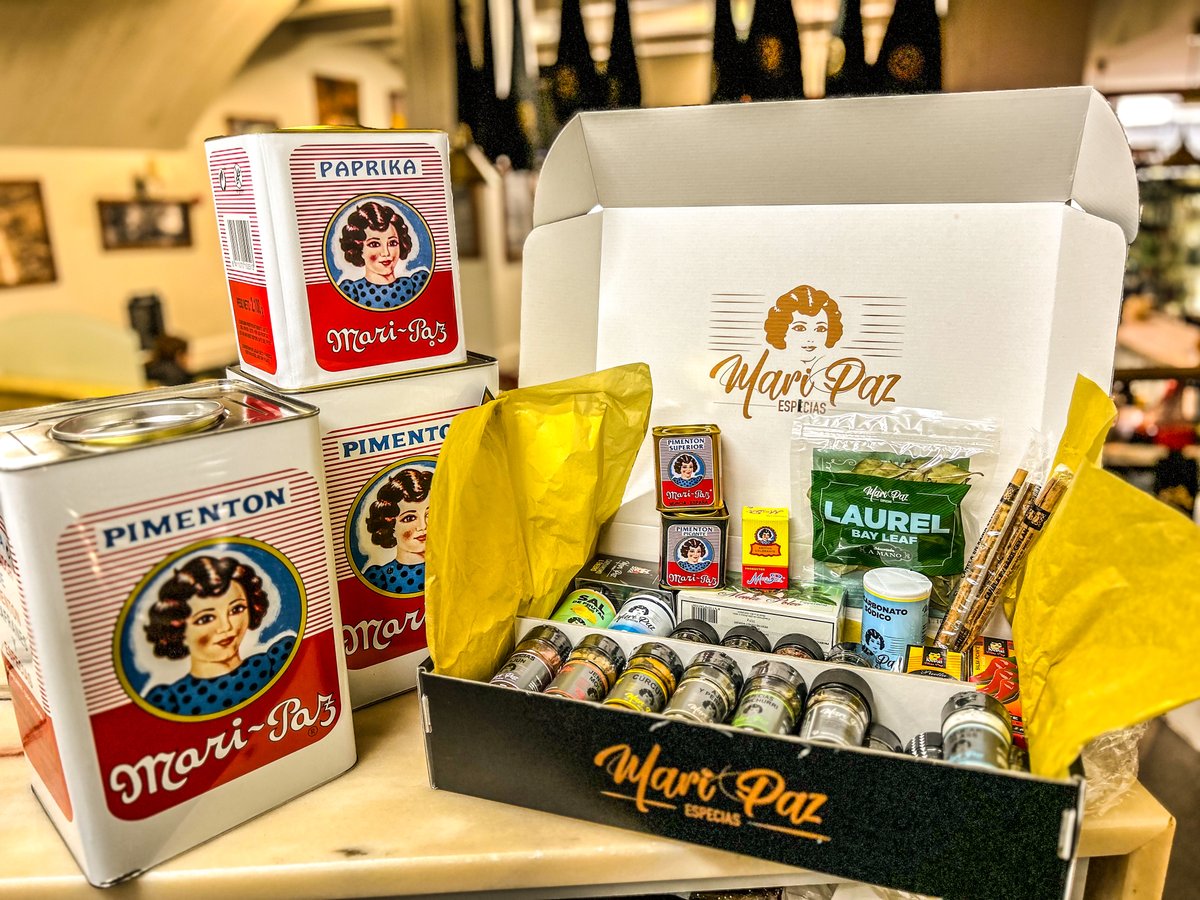 Gracias Javi y <a href="/MariPazEspecias/">Especias Mari Paz</a> nuestros amigos de Murcia que nos envían esta maravilla de regalo. Sus especias siempre presente en nuestros platos mucho antes de tener el placer de recibirles en nuestro restaurante. ¡Feliz Navidad!