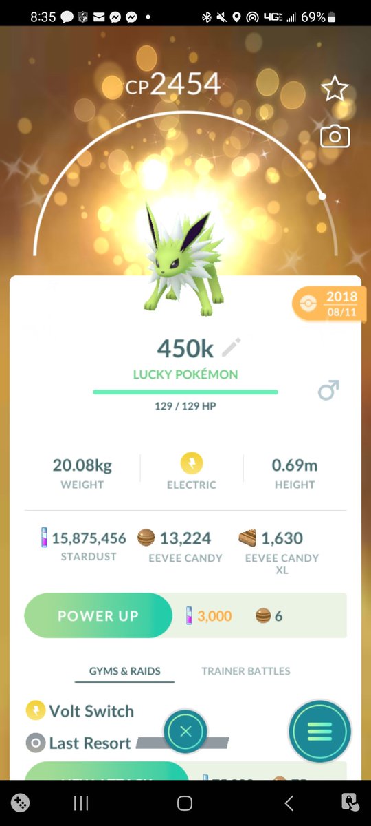 daMonkeyhawks's tweet photo. Made my 450k catch on Xmas day cashed in my lucky trade with my sister to make it even more special https://t.co/MnN3FYCrJb