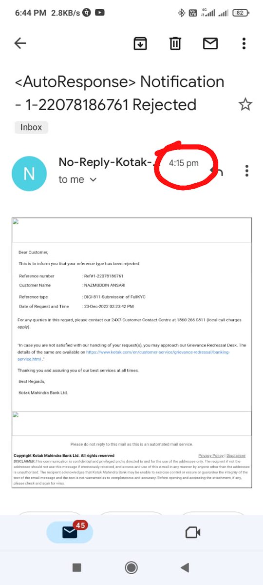 matin8009's tweet photo. @KotakBankLtd 

Hi 

Respect team

Kindly resolve this issue as soon as possible 

Physically document submitted issue not resolve https://t.co/864I5pW463