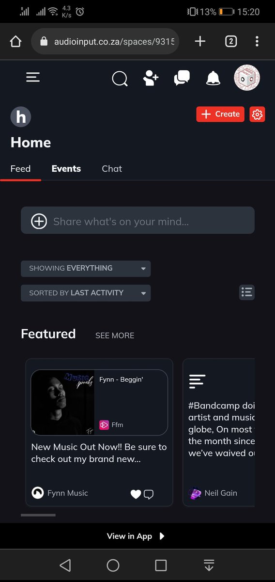 W W W . A U D I O I N P U T . C O . Z A