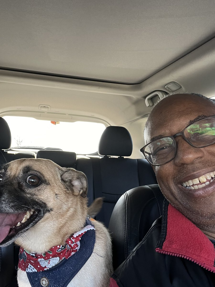 Abby is enjoying her ride‼️Love my baby girl!