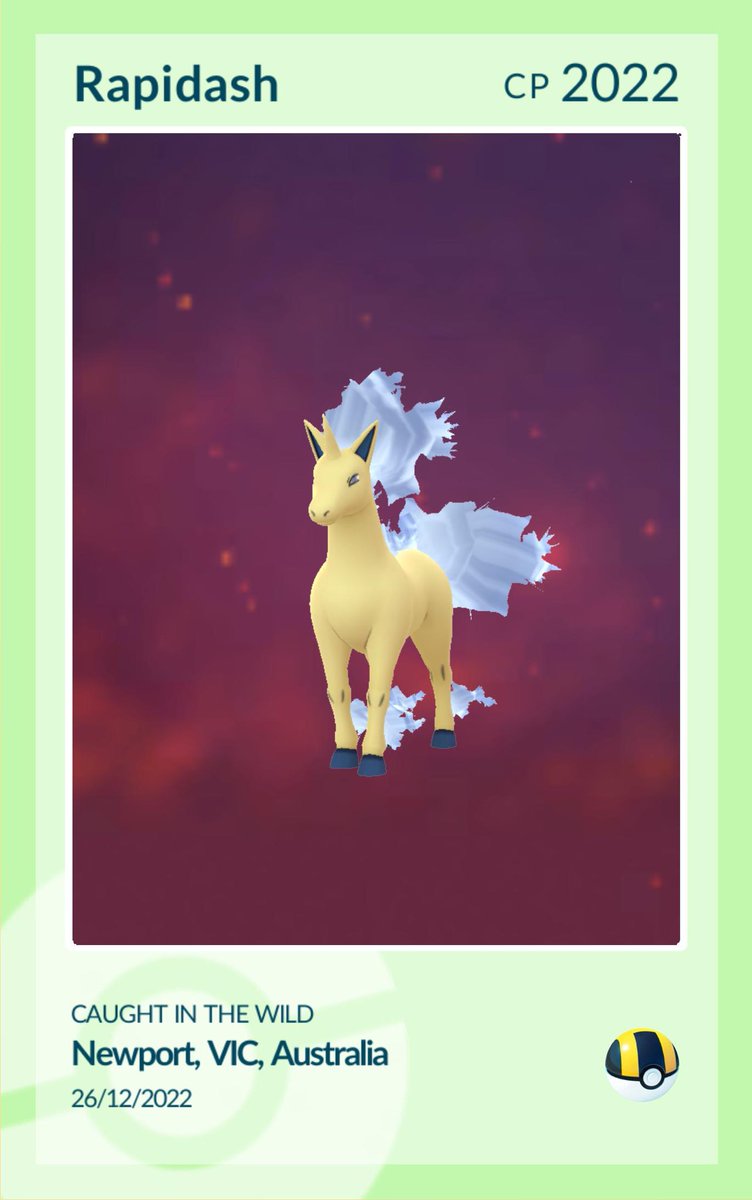 CyanneStarr's tweet photo. Me in an uber killing time on Pokemon Go. Finds a Ponyta.
Me thinking aww Ponyta would be a cool shiny to have because Rapidash would be super awesome 
Ponyta is Shiny.
I die in the uber from excitement. 
Here’s my new friend! 😍😍😍 https://t.co/ggskj5x9Zo