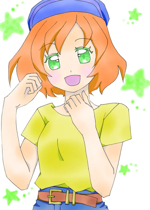 再掲です#イラスト #過去絵 