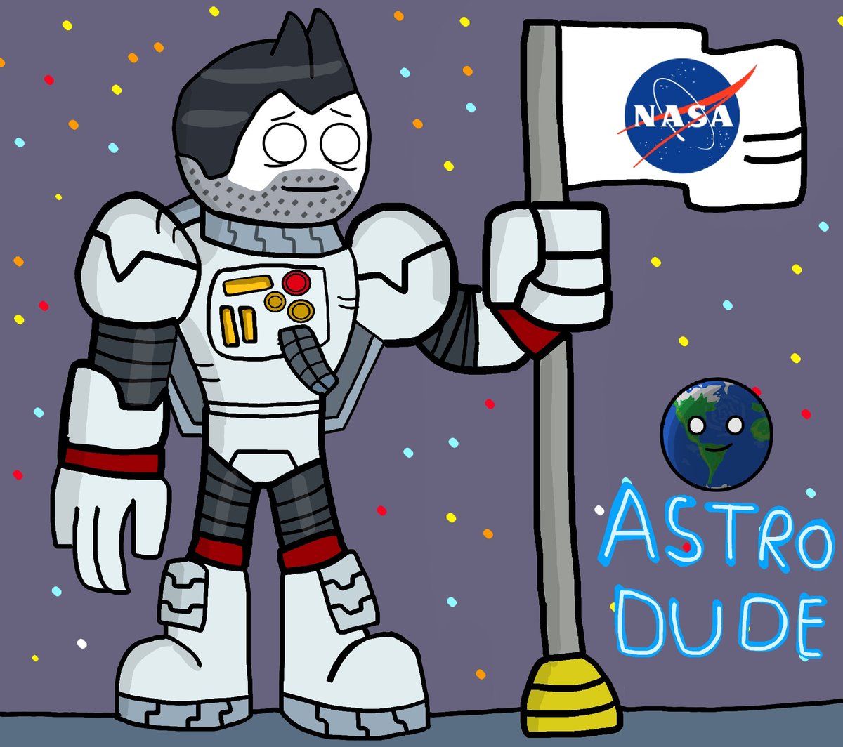 David14Rusu's tweet photo. Hello,Astrodude!

My Favorite character from SolarBalls on Youtube Channel!
#solar #solarballs #series #Webseries #solarsystem #astronaut #astrodude #countryballs #planet #planetsballs #character #design #characterdesign #art #artworkdigital https://t.co/wBrT7rDvQE