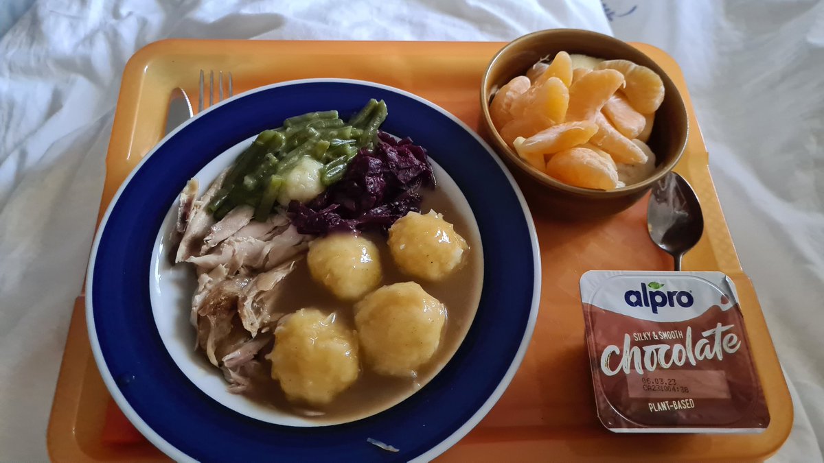 BlogTiger's tweet photo. Je öfter man im Krankenhaus war, desto mehr fühlt sich essen im Bett wie Krankenhaus an statt entspannend. Wenigstens schmeckt es besser. https://t.co/Y7Lgktcyy1