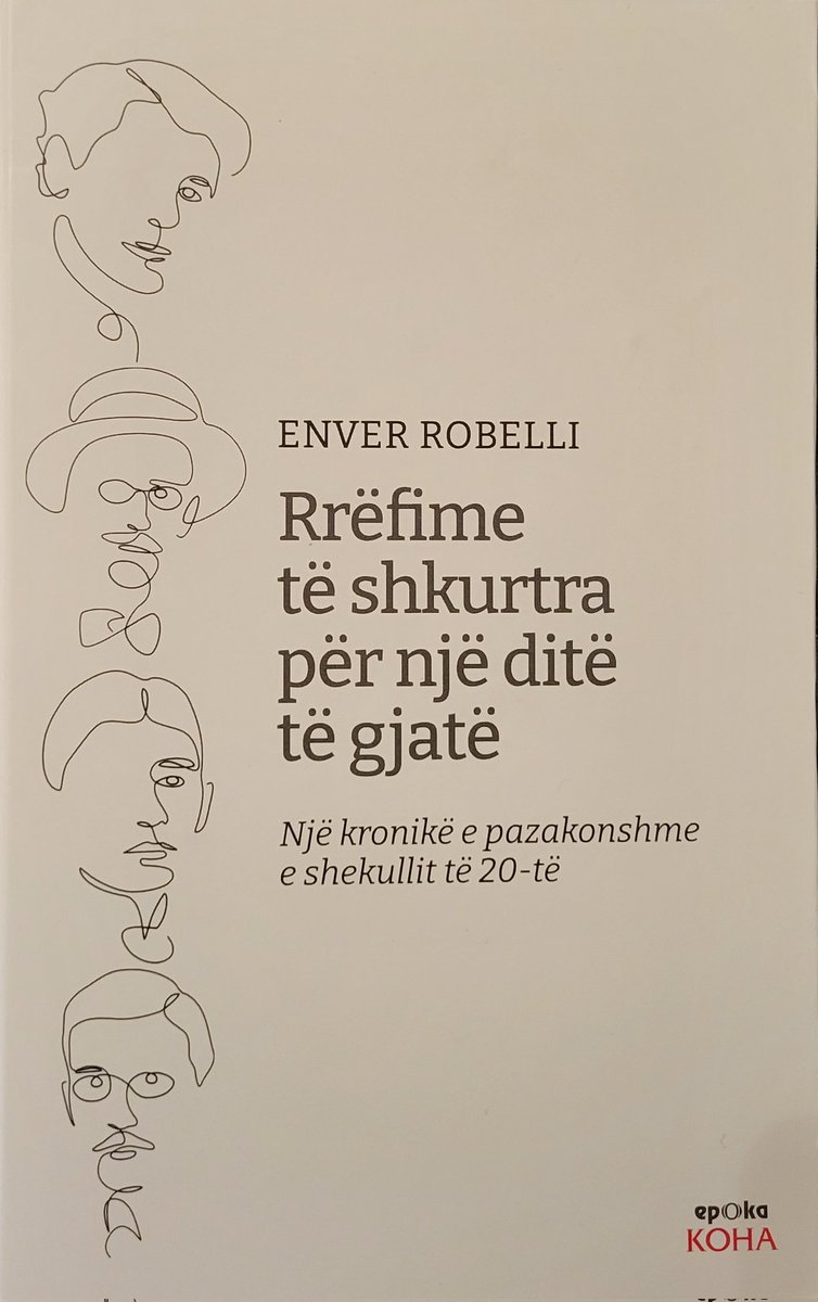 My new book (in Albanian):
"Short stories for a long day. An unusual chronicle of the 20th century."