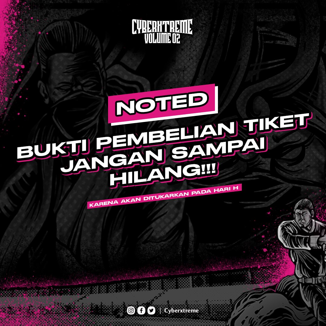 Noi_CyberXtreme's tweet photo. Disimpan baik-baik, seperti kalian menyimpan ayang yaπ
#cxvol02
#cyberxtreme https://t.co/oyqr6wfPH2