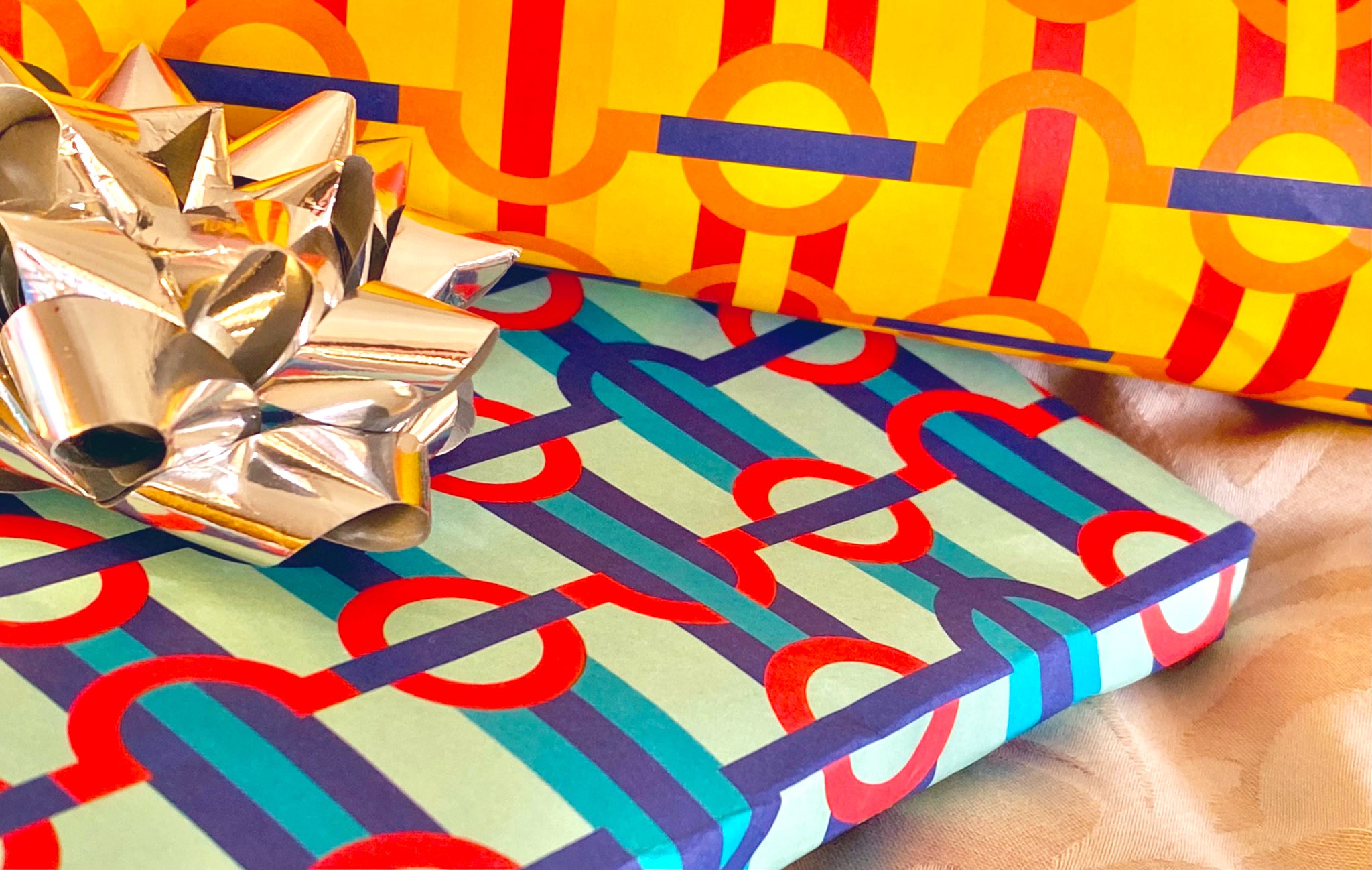 louis vuitton print wrapping paper