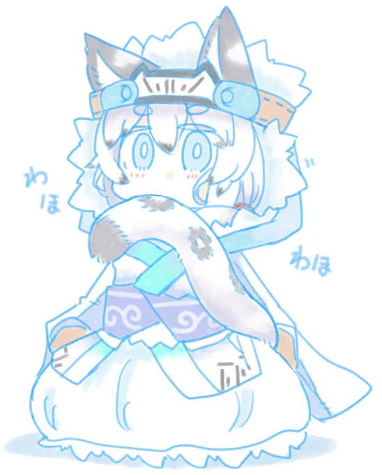 今日の再掲はユキヒョウの ひゆちゃん
喋り方が少年っぽい。らしい(考え中 