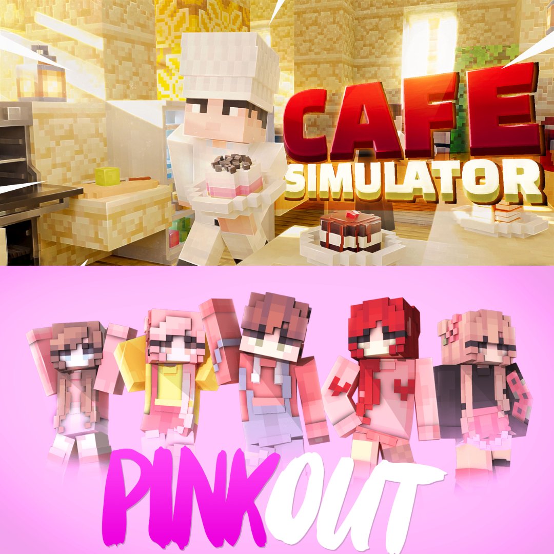 Waypoint_Studio's tweet photo. Cafe Simulator and the Pink Out skin pack are currently on SALE for the #MinecraftMarketplace New Years Celebration. You can get them for 33% off currently until the 3rd of January.
Enjoy! 🤑
#Minecraft #MCPE #Gaming #MinecraftMarket https://t.co/ejRbbQWTHv