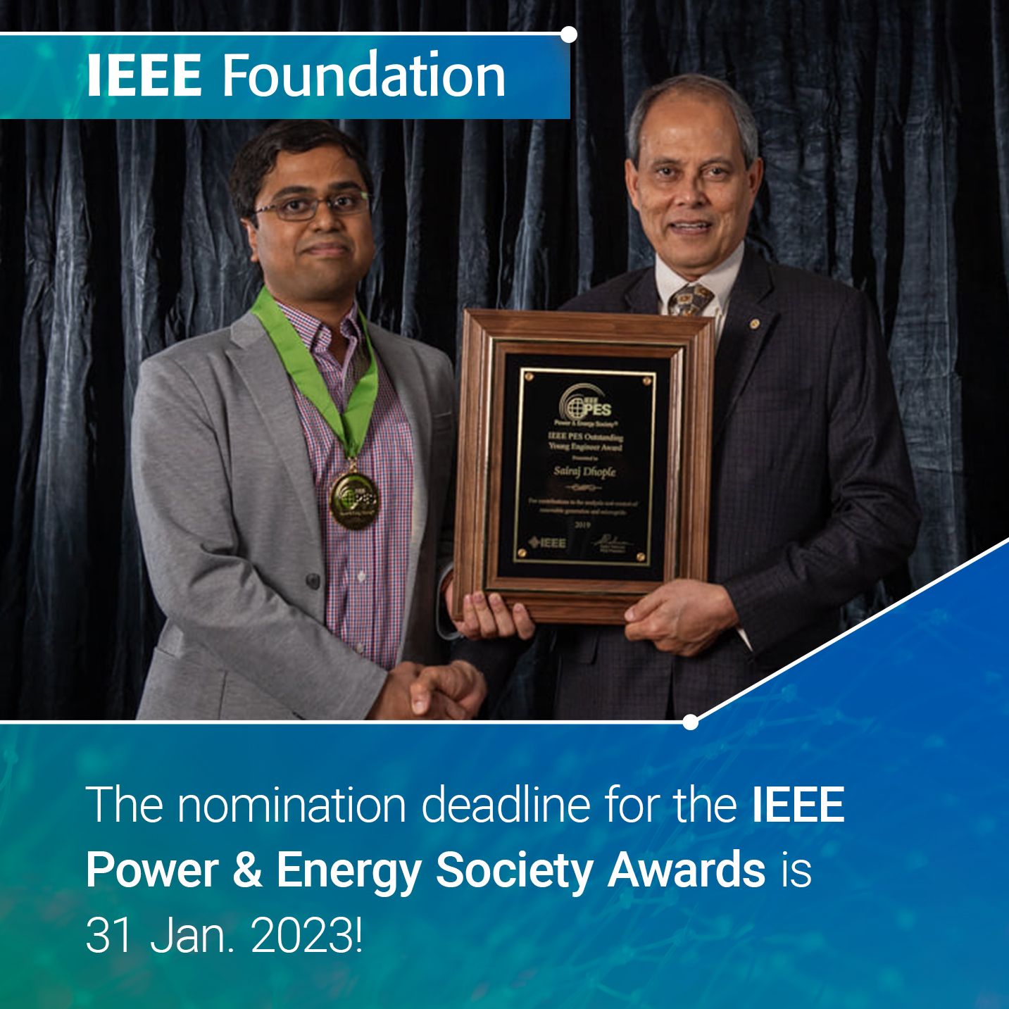 IEEE Foundation on Twitter "Nominations for ieee_pes Awards are now