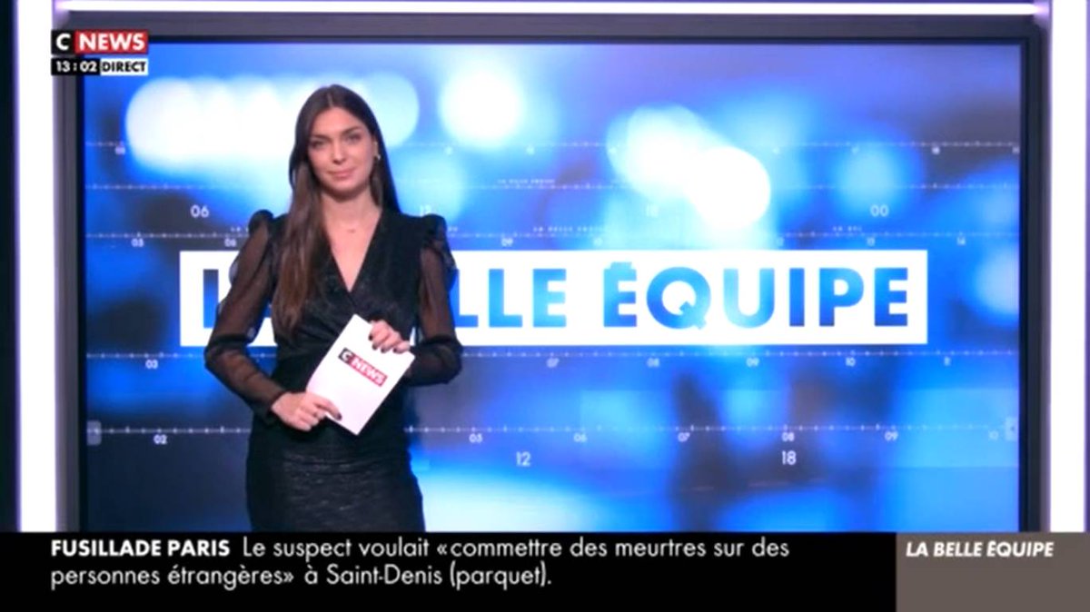 Bonjour à vous toutes les deux @IamBarbaraKlein qui est aux commandes de la Belle équipe et @AudreyBertheau1 pour les JT sur @CNEWS !