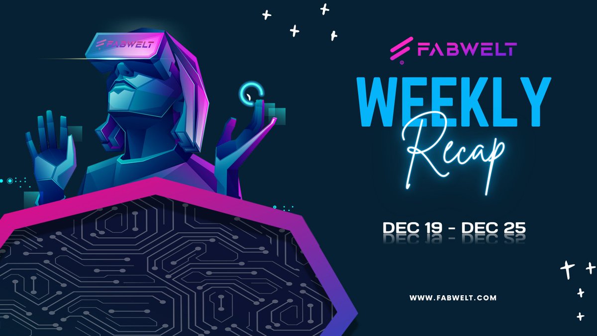 📣 Recap: A Bullish Week for #Fabwelt!

📲 #Arsenal #MobileApp was launched 🚀

📝 #Arsenal was listed on <a href="/MagicSquareio/">Magic Square</a>

🤝 #partnerships: <a href="/clarnium_io/">Clarnium.io</a> &amp; <a href="/Dapplaystoreapp/">Dapplaystore</a> 

🎙#AMAs: <a href="/clarnium_io/">Clarnium.io</a> &amp; <a href="/Sagaxyz__/">Saga ⛋</a> 

📈 #Trending on <a href="/CoinMarketCap/">CoinMarketCap</a>, <a href="/CoinMarketCal/">CoinMarketCal</a> and <a href="/play2earncrypto/">playtoearn.net</a>