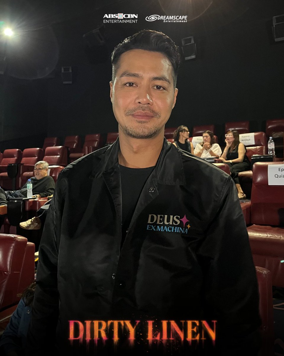 DreamscapePH's tweet photo. The cast Janine Gutierrez, Zanjoe Marudo, Francine Diaz, Seth Fedelin at the #DirtyLinenCastPreview!

Abangan ang #DirtyLinen ngayong January 2023 na! https://t.co/1sWi5x5EJ4