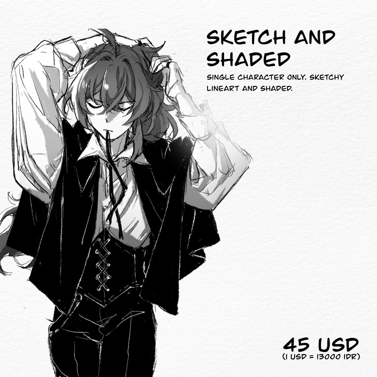 I am opening Commission for January :D If you're interested, you can order from here: https://t.co/28EWPjG37S <3 