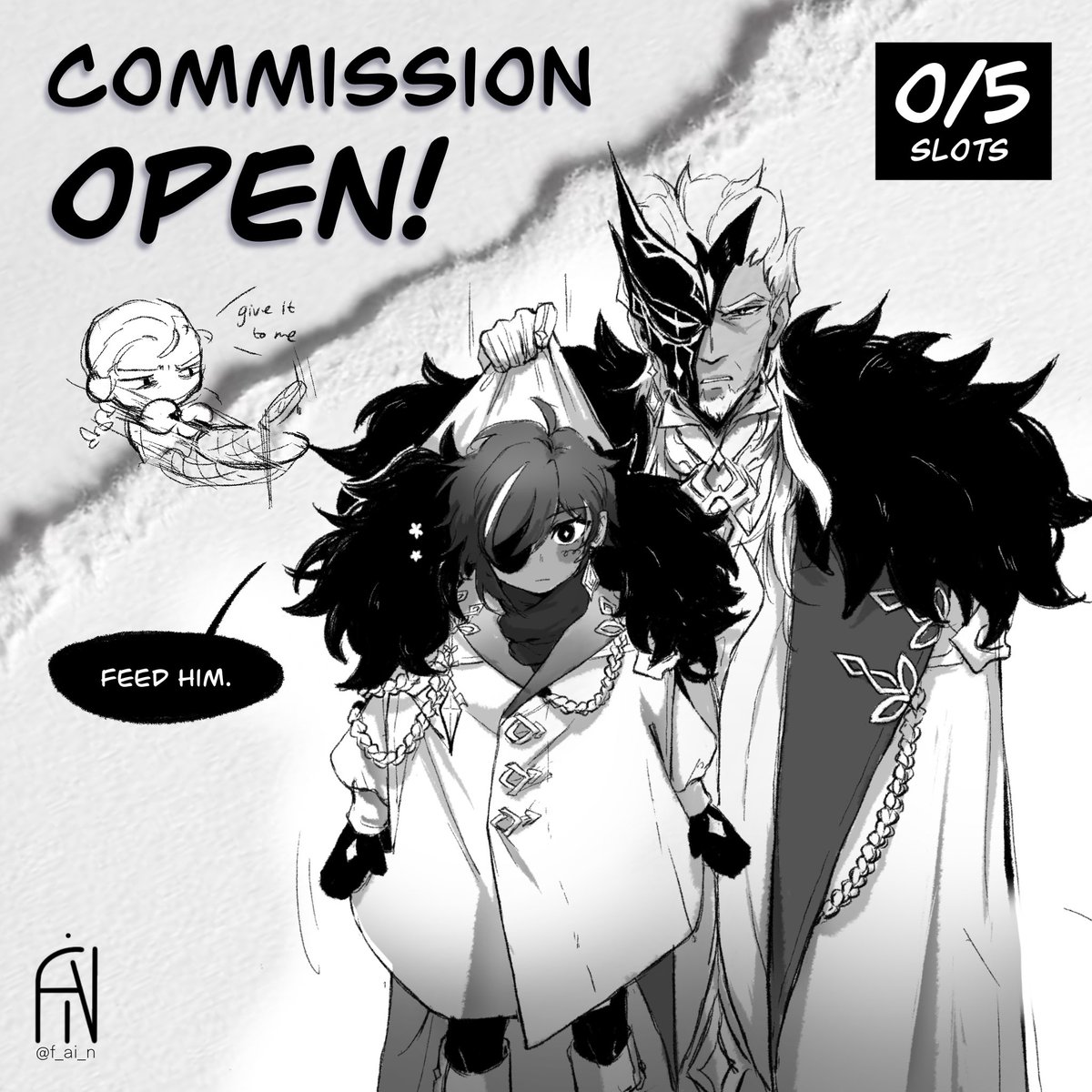 I am opening Commission for January :D If you're interested, you can order from here: https://t.co/28EWPjG37S <3 