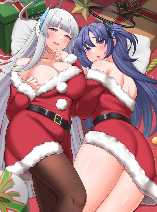 #ブルアカ
今年のクリスマスはセミナーで… 