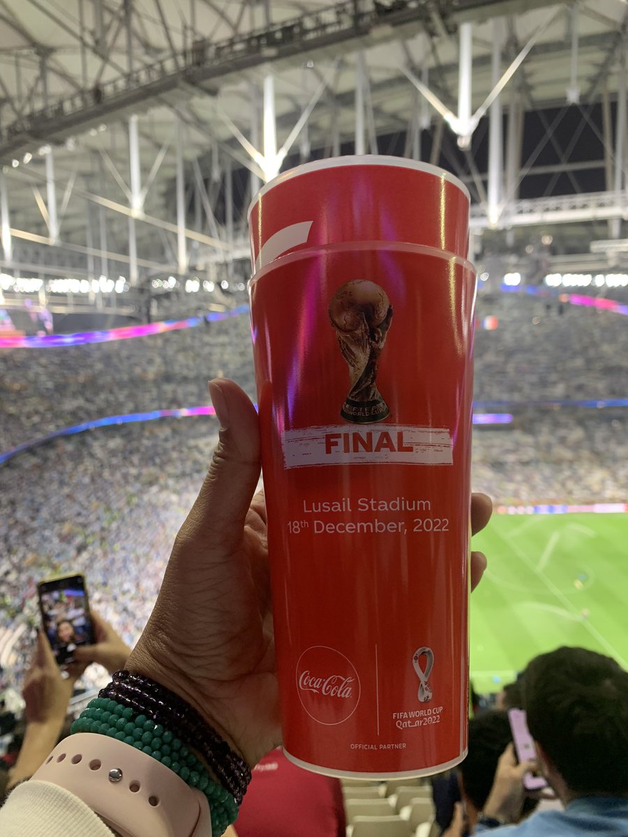 murnimya's tweet photo. Our first time World Cup ever. Amazing. Alhamdulillah. #qatarworldcup2022 https://t.co/bl4U0nJug8