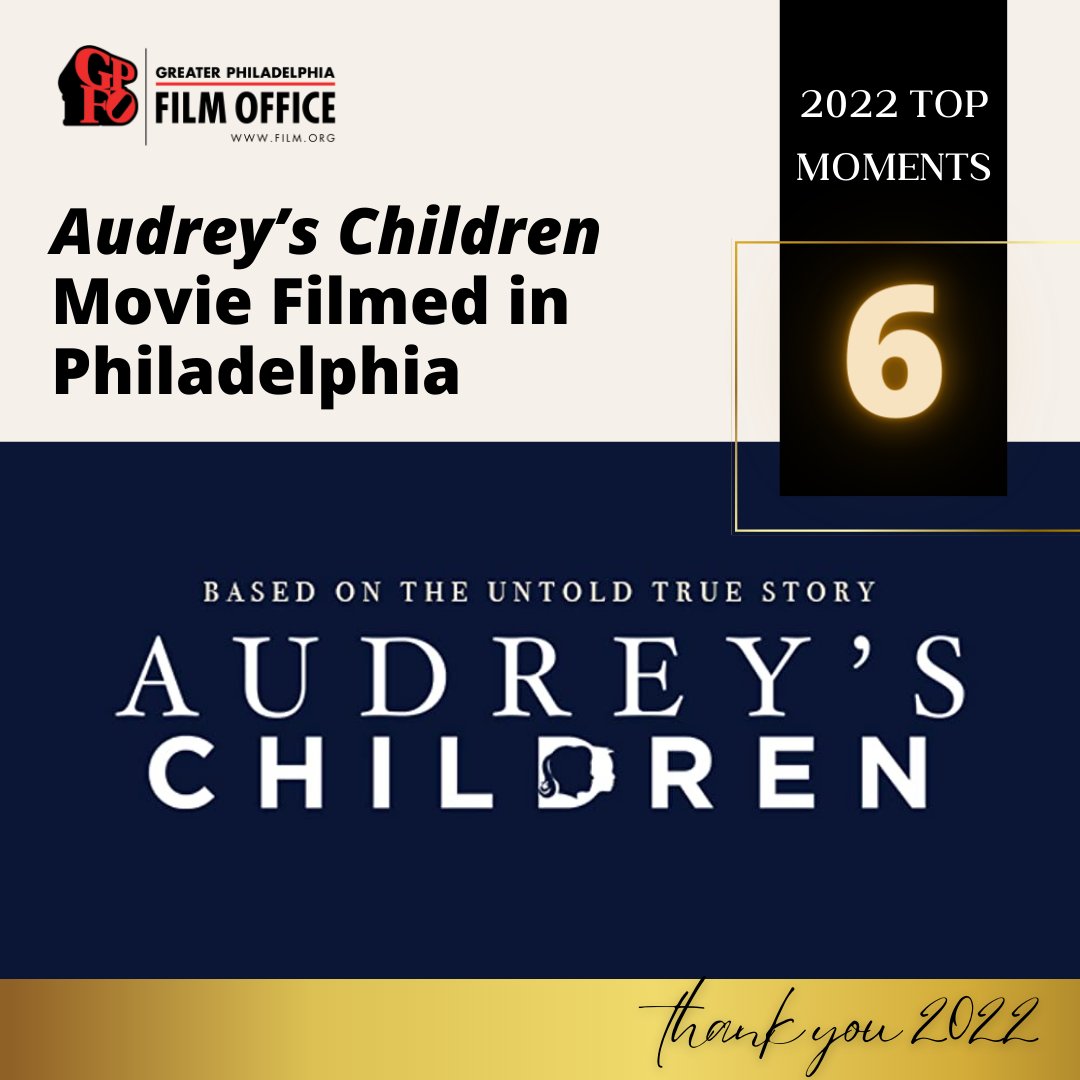 "Audrey’s Children" tells the true story of Philadelphia-born Dr. Audrey Evans, a pioneer in pediatric oncology and a co-founder of Ronald McDonald House Charities. The film is currently in post-production. Visit their website, audreyschildren.com, to learn more.