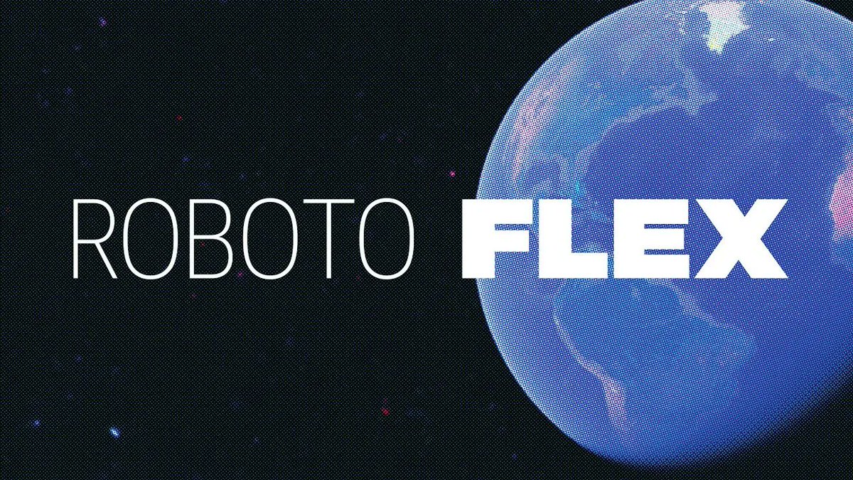 aescripts's tweet photo. INSPIRATION: Roboto... But make it flex with VariableFonts. Promo for the new Roboto Flex variable font made with VariFont by Google's Material Design team. https://t.co/f0YswMAG2m

#aescripts #aftereffects #varifont #variablefonts #varifontAE https://t.co/QFSQWAQKIc