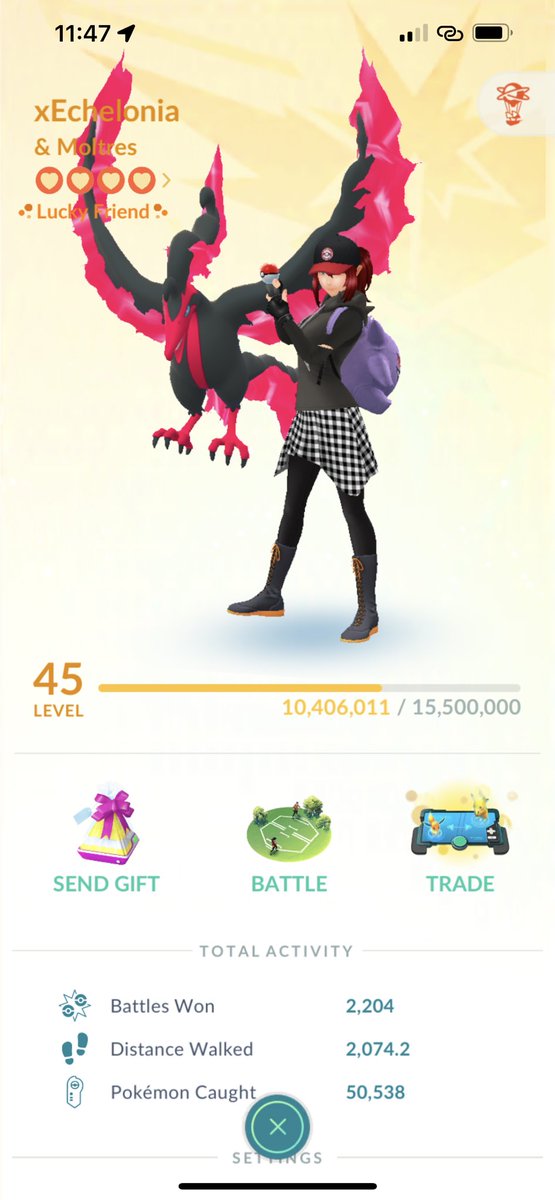 NC42885118's tweet photo. I will have to plan a trip to Germany next GoFest π€. Hit π trades with these lovely ladies π #PokemonGO #PokemonGOApp #PokemonGOfriend #PokemonGoLuckyTrade #PoGoRetweets https://t.co/y1aexGl1YT
