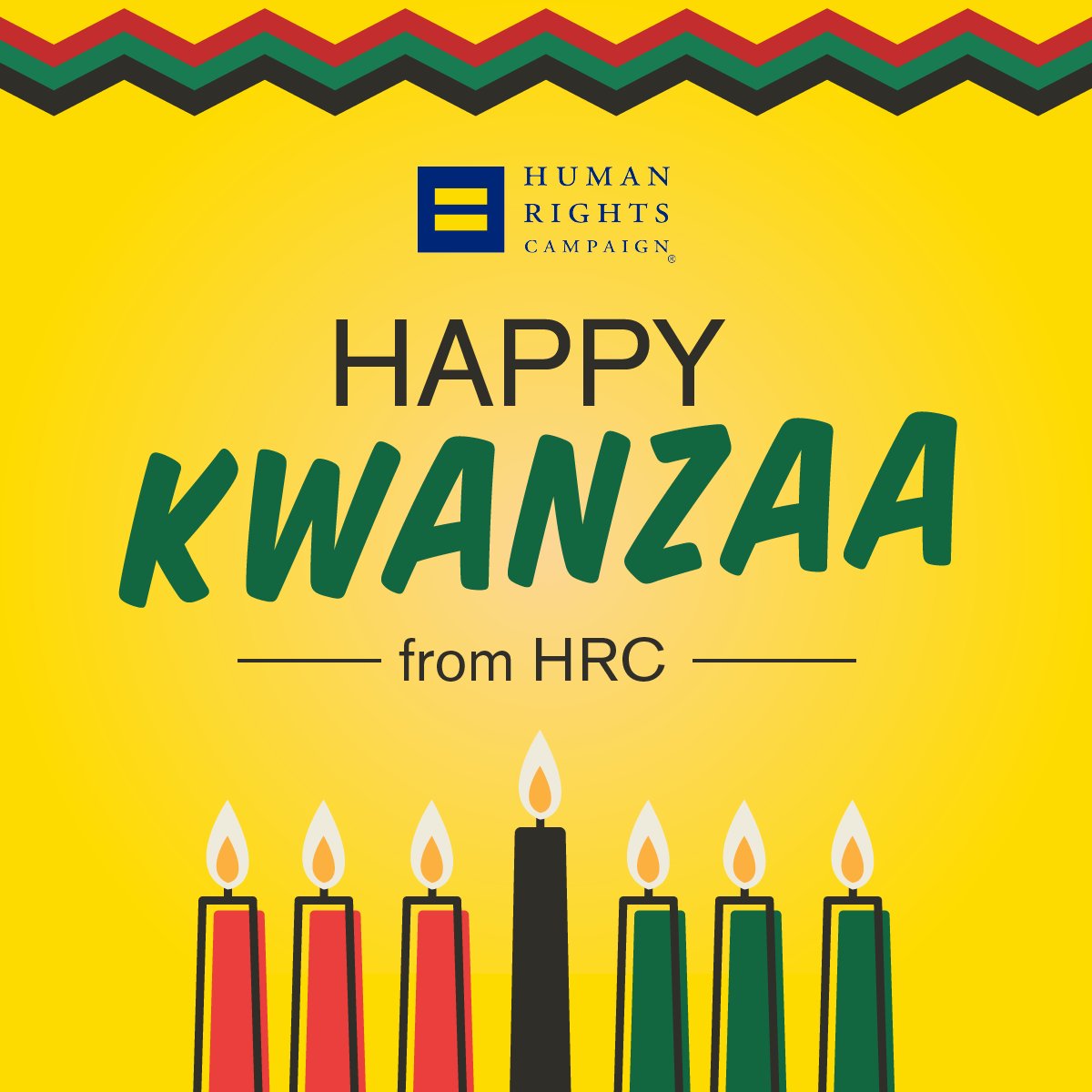 #Kwanzaa reminds us that with faith in ourselves and in a larger vision of freedom, we will find the strength to persevere. ❤️❤️❤️🖤💚💚💚