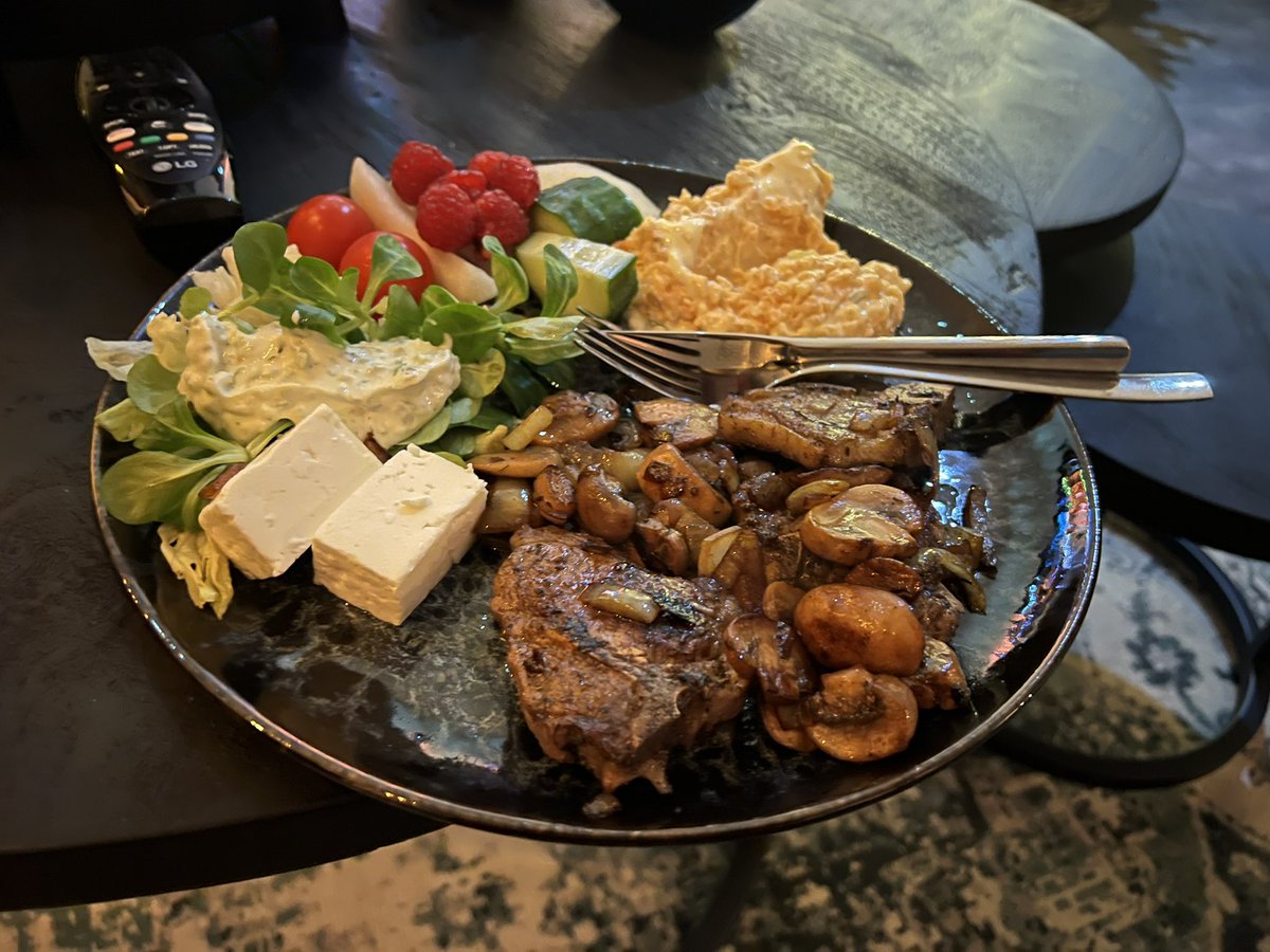 It's nice to be able to make something out of leftovers