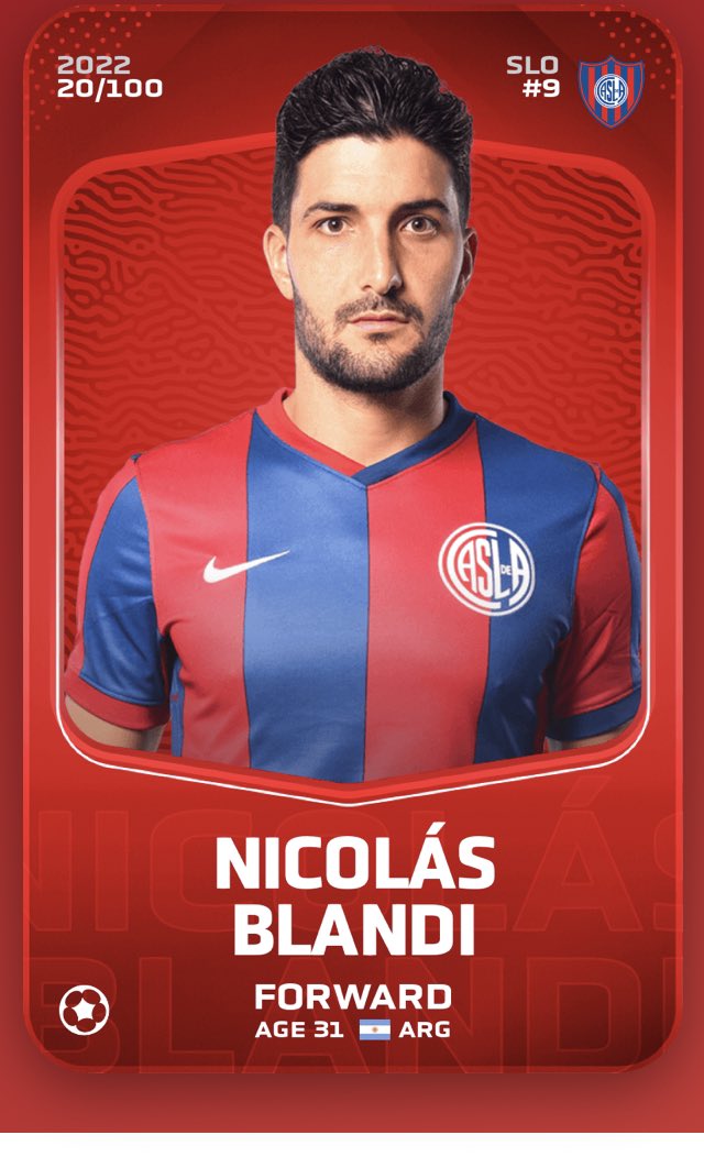 ⚽️🍀GIVEAWAY TIME🍀😔                     To Celebrate The launch of my sorare Twitter I am giving away a 20/100 Nicolas Blandi rare card.                        ‼️To Enter:
-Like
-retweet
-tag a friend 
-follow

Best of Luck