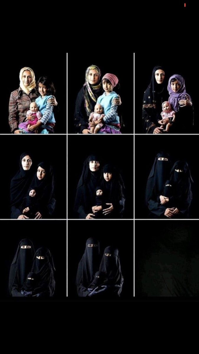Boushra Almutawakel is de fotografe van dit indrukwekkende beeld. Vrouwen vervagen…