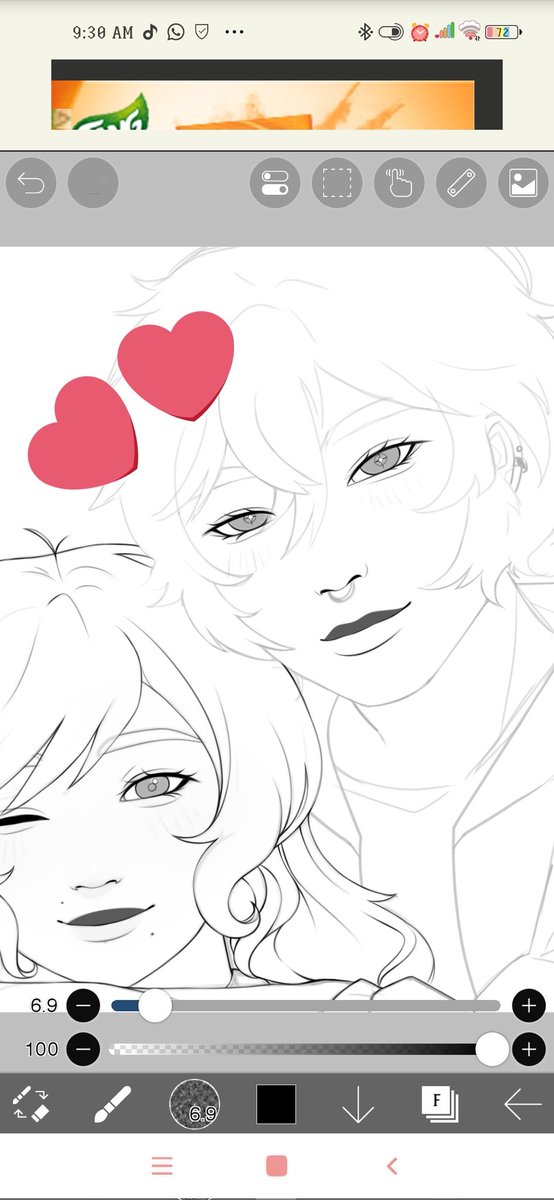 Dracurreni's tweet photo. I love how this commission is turning #comissionwip #currentwip #diaboliklovers https://t.co/dwHiZZTNND