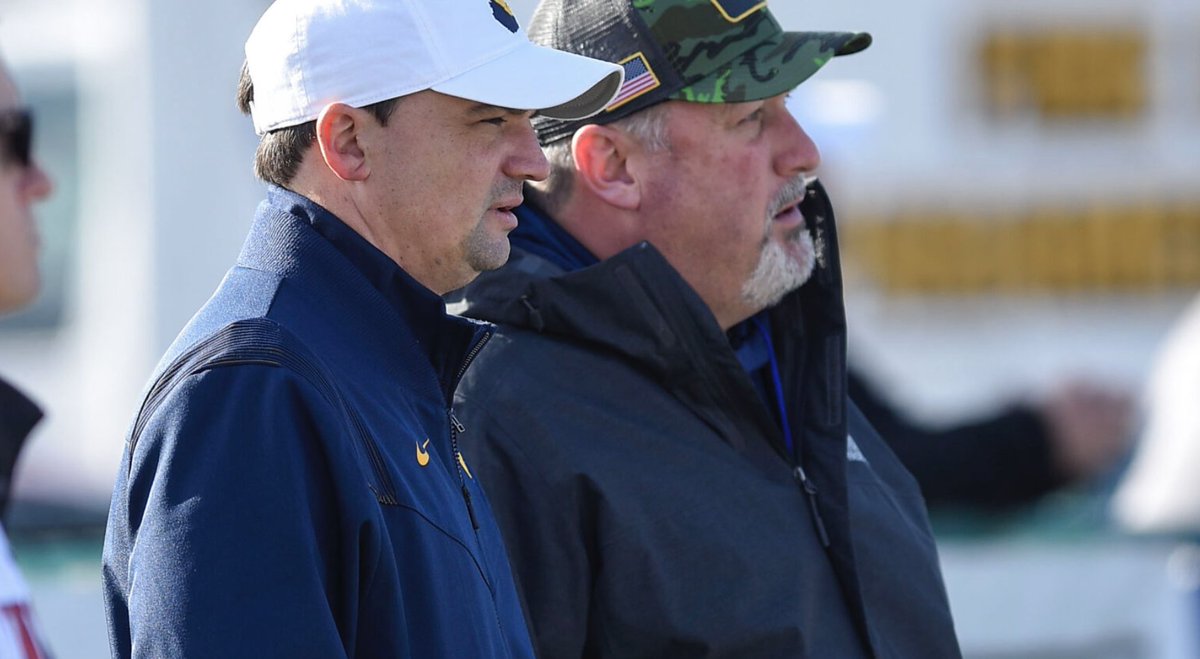 WVMetroNews's tweet photo. Brown hints at offensive evolution for 2023 season:

https://t.co/WO7KAdc6hV https://t.co/zAmLrAMmNN