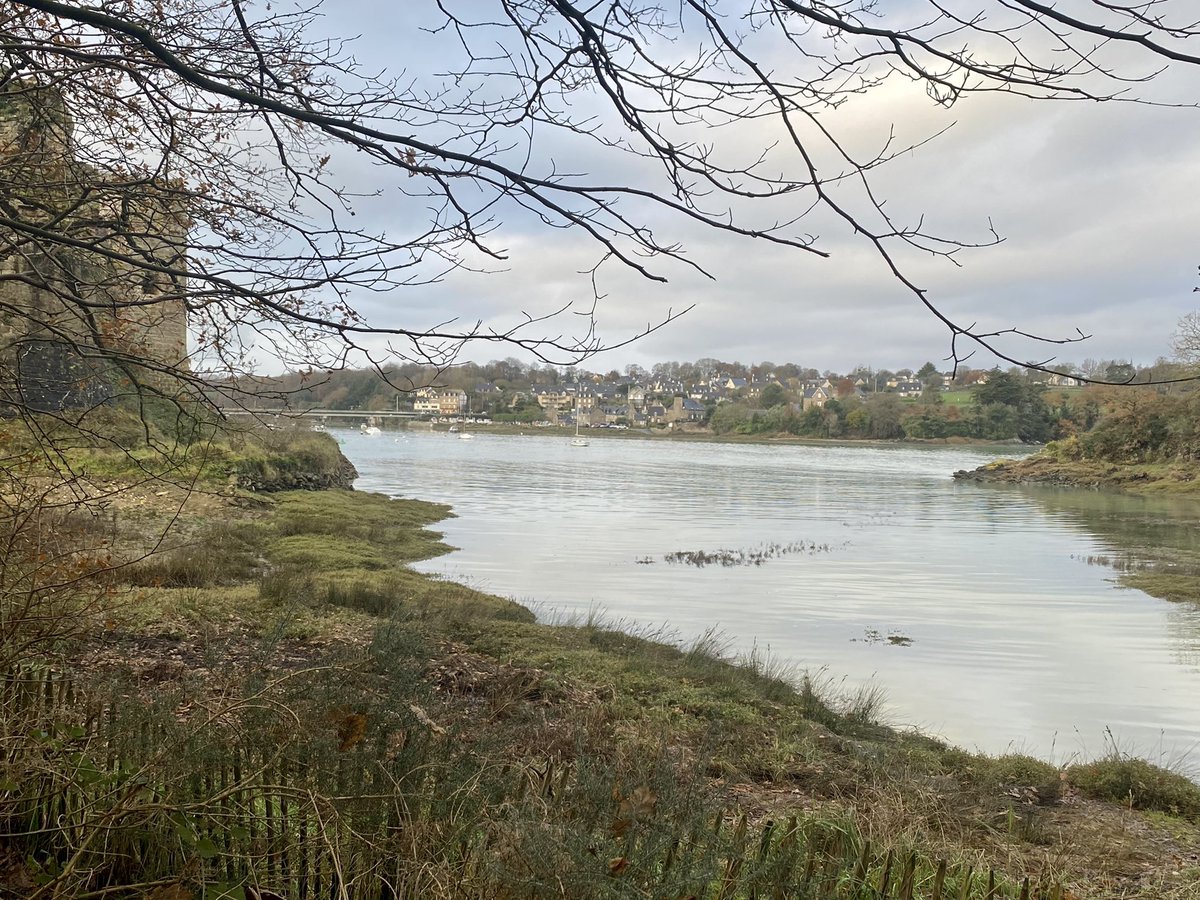 Dominiquepucini's tweet photo. Château 🏰 du #Guildo #Bretagne ce matin https://t.co/g6QflYXCV2