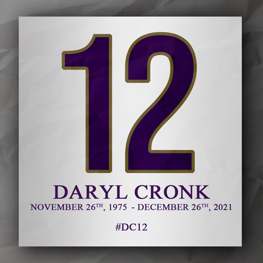 We love and miss you Coach Cronk. Forever in our hearts❤️ #DC12